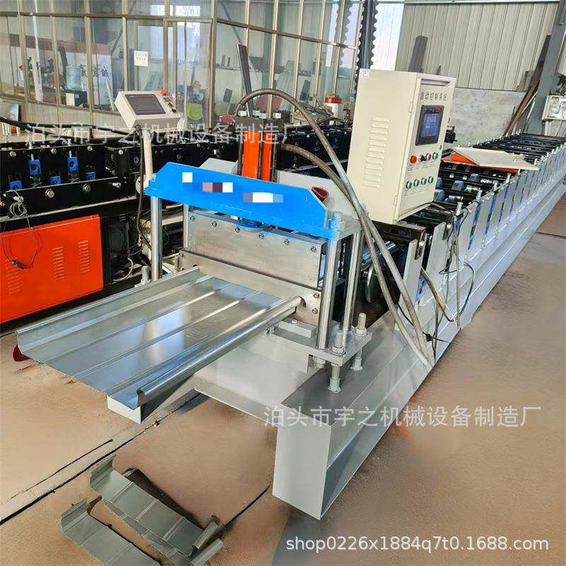 压瓦机角驰430型铝镁锰屋顶板设备钢构厂房彩钢成型机角驰压瓦机