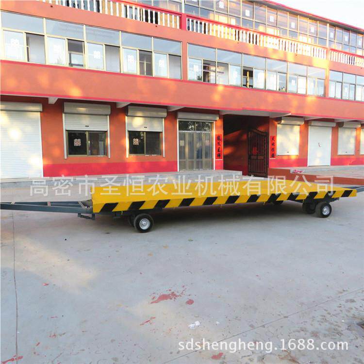 厂家双向低平板拖车码头交通运输工具拖车工具车