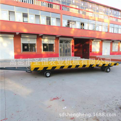 厂家双向低平板拖车码头交通运输工具拖车工具车
