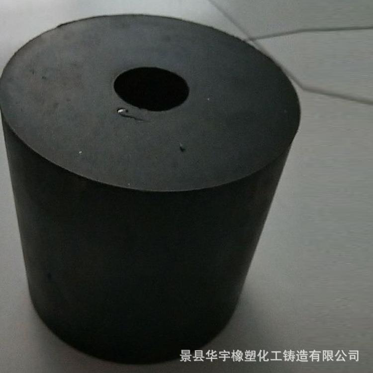 圆柱形橡胶减震垫耐腐蚀复合弹簧振动筛橡胶减震弹簧橡胶缓冲弹簧