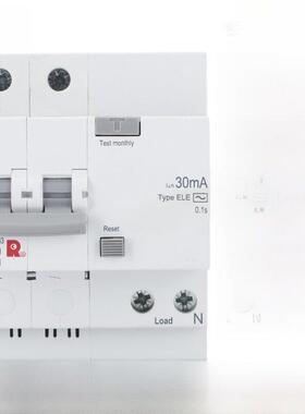正常成熟开关Ch3Ln-63漏电断路器1P+N2P3P+N4P漏电保护16A20A25A3