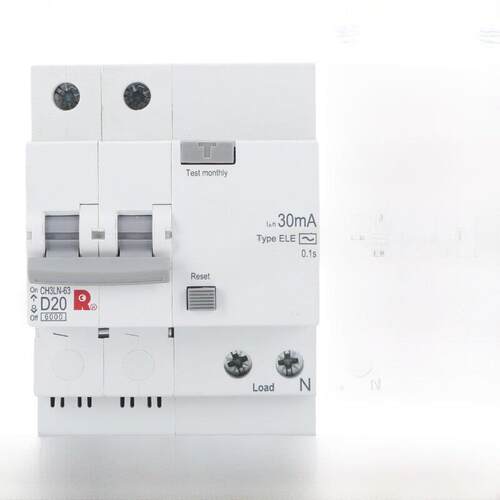 正常成熟开关Ch3Ln-63漏电断路器1P+N2P3P+N4P漏电保护16A20A25A3