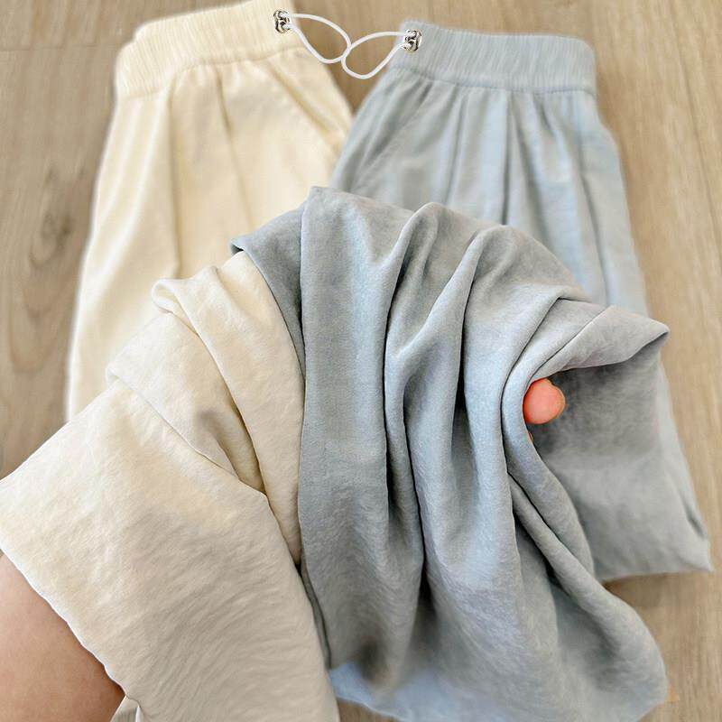 孕妇裤子春夏季外穿不勒肚子阔腿裤2025新款薄款山本内搭裤女夏装