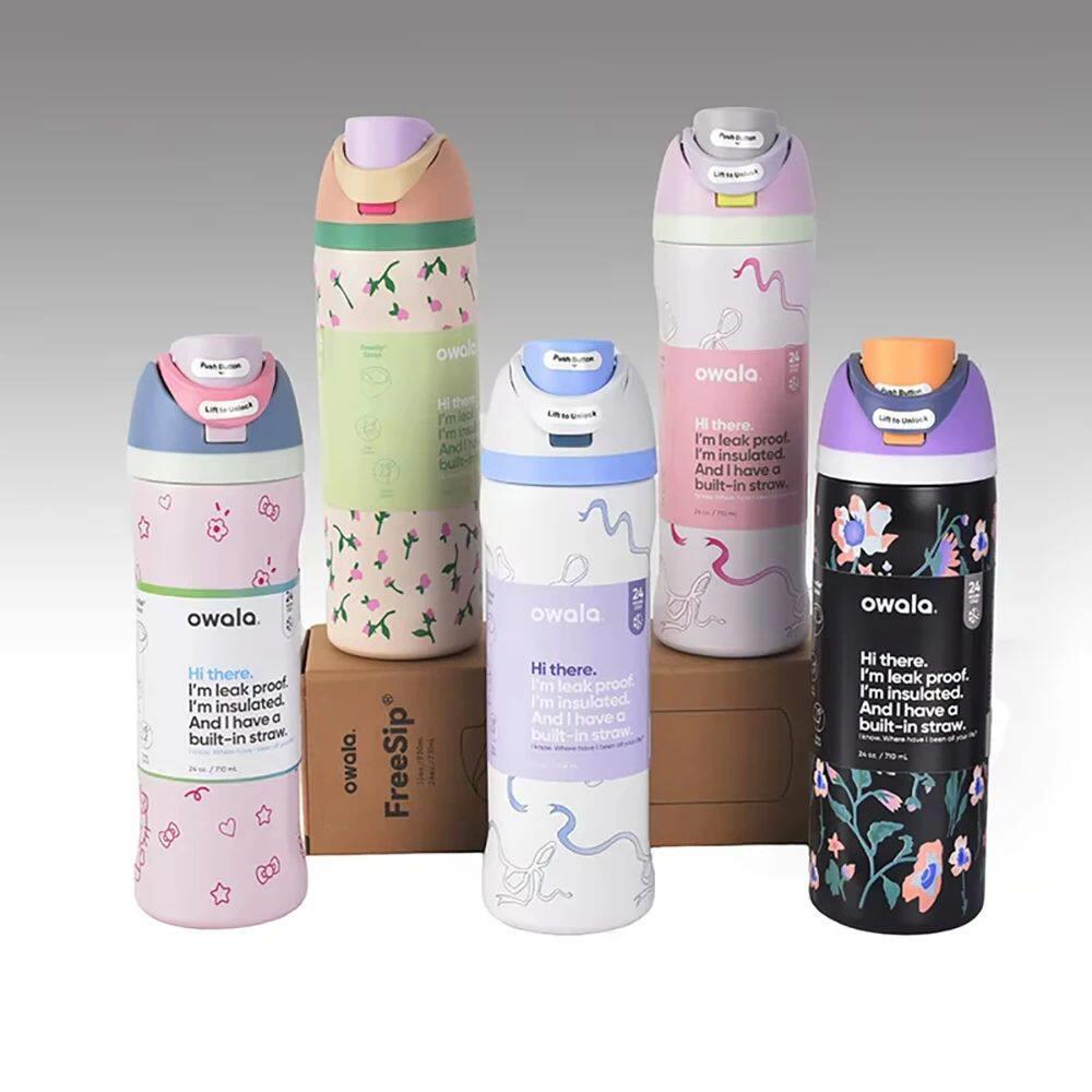 Owala Cup Vacuum Flasks & Thermoses Water Bottle Drinkware T - 实物图
