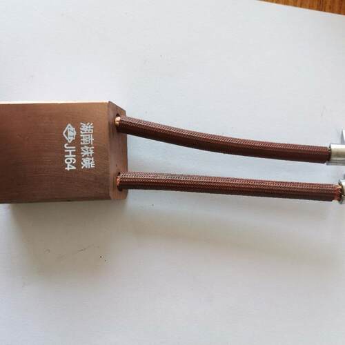 供应机车铁路配件JH64和谐机车接地碳刷20x40x52绝缘套管使用安全