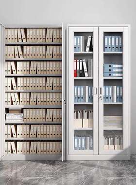 皮文件柜档案财柜柜书柜带锁办公室柜KNT子储物柜务凭证资铁料矮