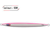 500g26cm快铁板条铅 抽长jig亚夜光船饵 metal深海鱼路钓饵海钓