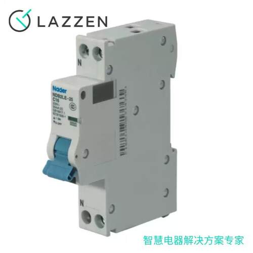 Nade信r良上海NDAVDB2LE-25开小型漏电断路器C型30mA微型1P+N空气