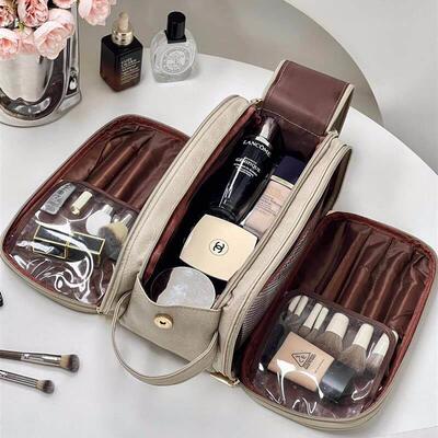 Lazy makeup bag small toiletries box large capacity storage