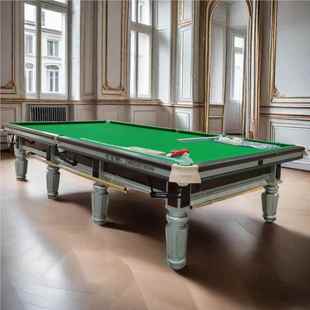 美斯诺克台球式 桌斯诺克台制球桌家球星Q7用斯诺赛克台球桌定级斯