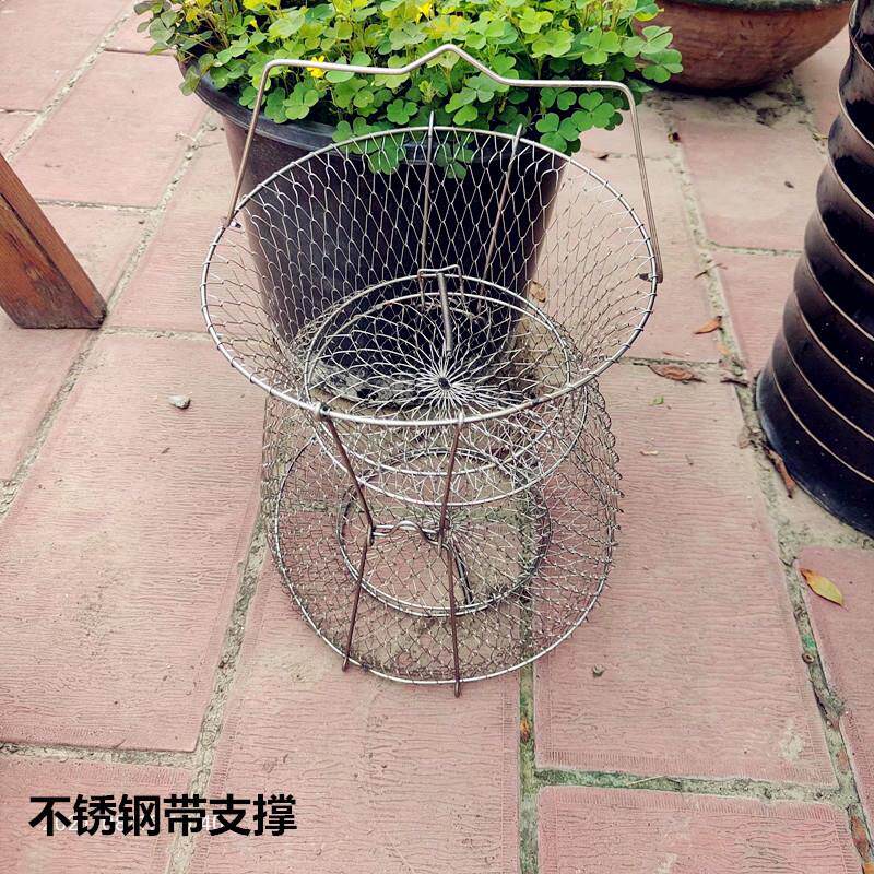 厂家 铁鱼护鱼篓 防挂鱼护 螃蟹篓虾篓不锈钢丝鱼护篓