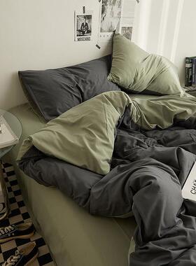 简约被套单件150x200x230双人床单被罩180x220x240被单单人三件式