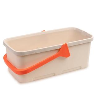 长方形搓洗拖把桶家用胶棉拖把筒平板拖布清洗筒手提清洁水桶商场