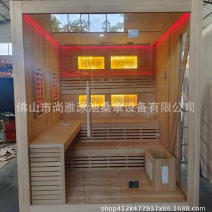 Sauna room传统桑拿房家用汗蒸桑拿房美容院汗蒸桑拿房养生汗蒸屋