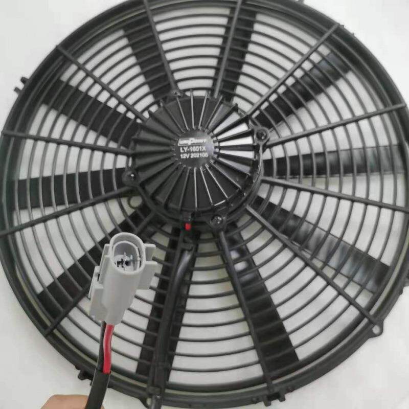 Unipiont 冷凝风机16寸12V机车改装散热风扇可替VA18-AP70/LL-86A