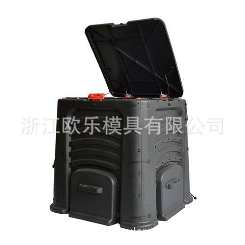 开发家庭堆肥箱堆肥桶模具 塑料堆肥垃圾箱模具模具出售