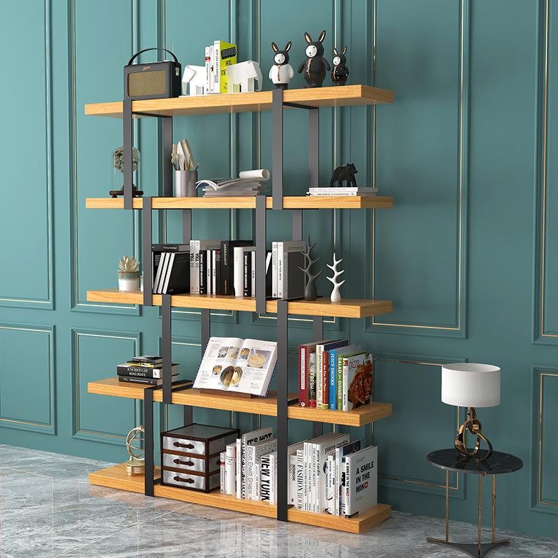 dk0611铁艺落地置架物层办收纳公室花架隔断屏风装饰玄关多工业风