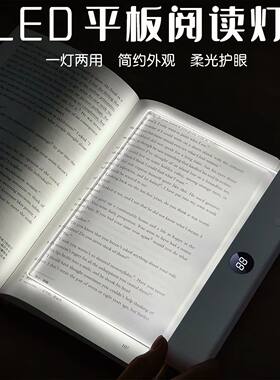 LED平板夜视读书卡通护眼写字灯)