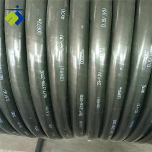 1铜芯70平方四等芯阻燃铠装 铜YJV4 35硬线4 五线电力电缆