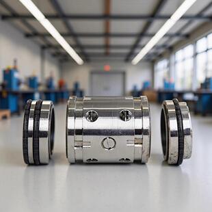 60双端面合金合金不锈钢氟胶机封 机械密封224