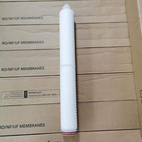 微孔PP折叠滤芯接口222/226聚丙烯纤维前置过滤器20寸净水滤芯