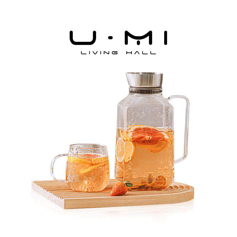 U Mi LIVING·草木 | 茶壶加厚耐高温玻璃家用大容量冷水壶凉水壶