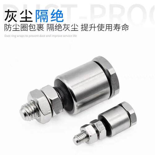 气立可型CJ浮动接头气缸连接件CJ-M4*0.7/M5*0.8/M6*1.0/M10气动