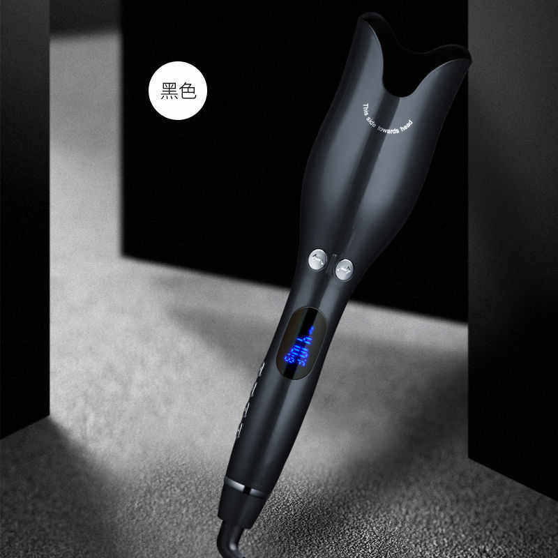 新款玫瑰型大波浪智能卷发棒负离子不伤发懒人卷发器批发