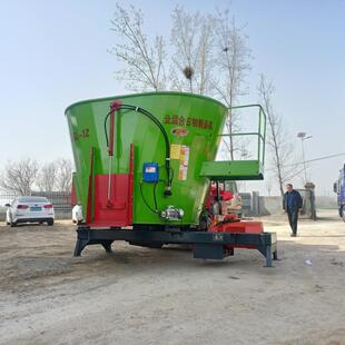 全日粮饲料搅拌机立式TMR搅拌机牛羊饲料粉碎搅拌一体机