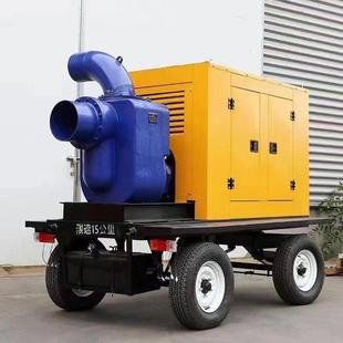 排涝泵车 柴机油排防汛组抽289移动污水泵防洪应急方市政自吸式