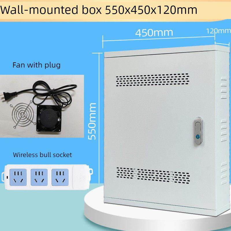 面挂式网络柜550X450壁挂式开关柜监控网络弱电箱
