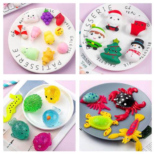 Big Size Transparent Squishy Toys for Kids Mochi Squishies K