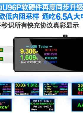 新款炬为CType- PD多功能测试数显电压表充电流表usb电检测仪测仪