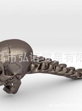 新品小号骷髅头啤酒汽水饮料开瓶器创意摆件简约现代酒店家用