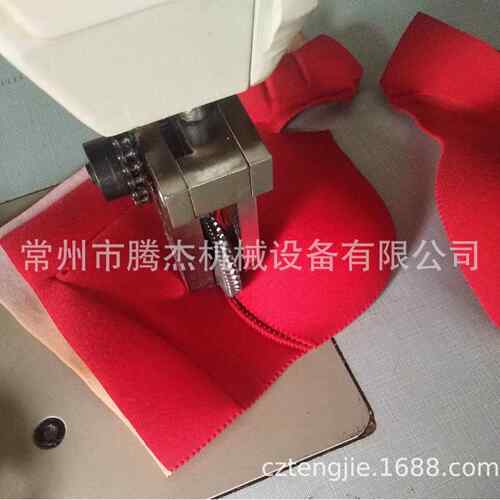 109买做衣服无线缝纫机衣花边生产备超声波服装缝设内合的机