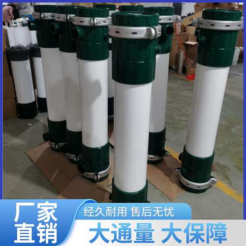 蓝跃大通量海水塑料过滤器upvc大型RO 污水处理设备30T耐腐蚀
