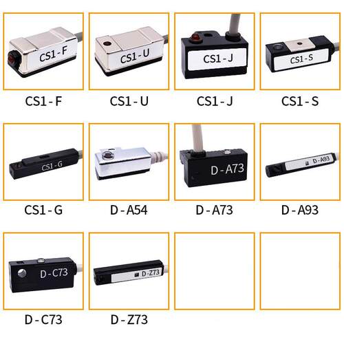 气缸磁性开关 磁感线 CS1-F/U/J/G/S/M/H D-A93/C73/Z73/A54/A73