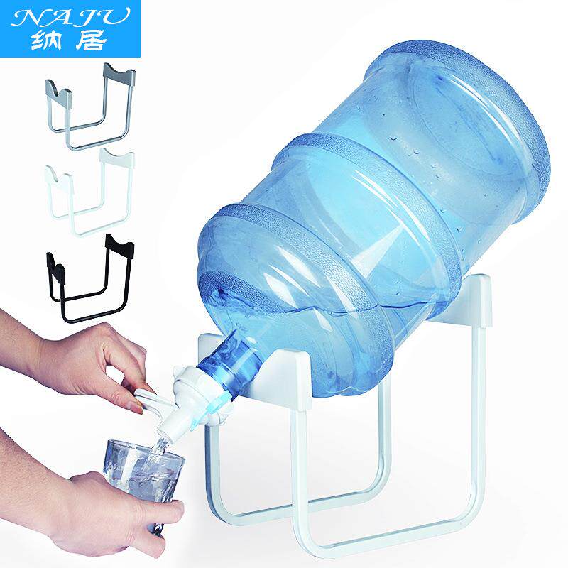 可拆装台式桶装水支架饮水机压水器纯净水桶大桶水架子含水嘴套装