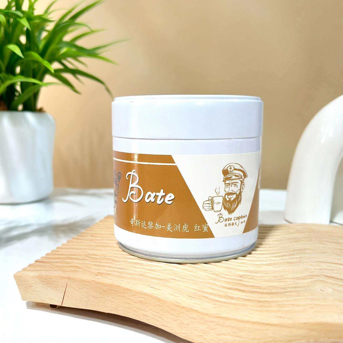 BoteCaptain/波特船长哥斯达黎加美洲虎红蜜手冲精品咖啡豆150g进