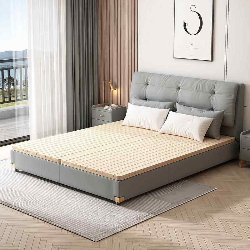 实木静音硬床板实木排骨架护腰护脊椎床板榫卯结构新款折叠床板