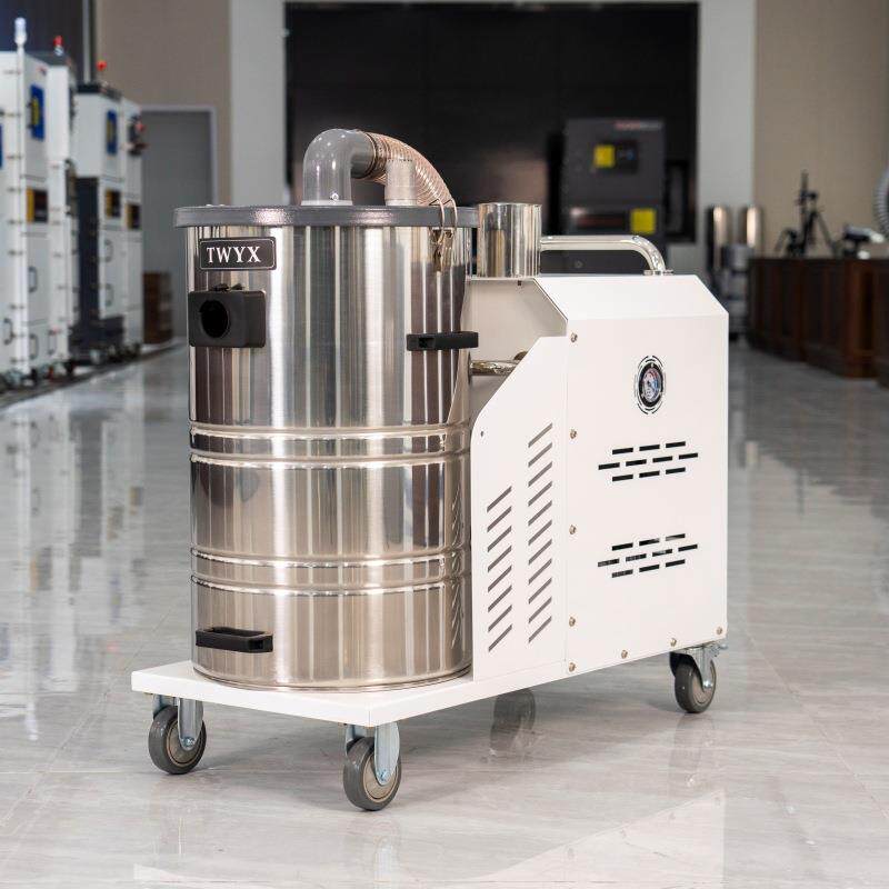 全风环保DL2200-80粉尘清理吸尘机2.2KW手推移动式脉冲工业吸尘器