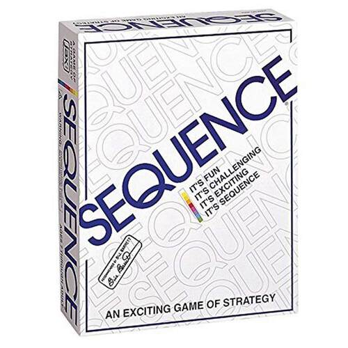 序列迷阵花式棋 Sequence Game英文策略聚会游戏