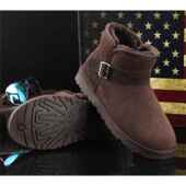 高档澳洲皮毛棉一体雪地靴男季 冬东北 加厚短靴真皮羊情毛防滑大码
