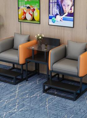 台球厅AF-564观球看球沙发档桌球俱乐椅部观高球沙发台球猫抓皮轻