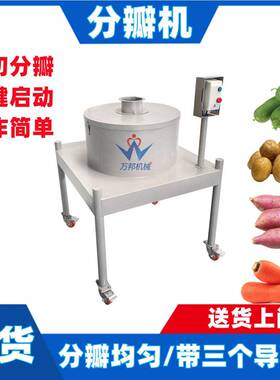 供万邦应蔬加工圆子分瓣机 水锈菜果分瓣设备茄 不钢小冬瓜分瓣机