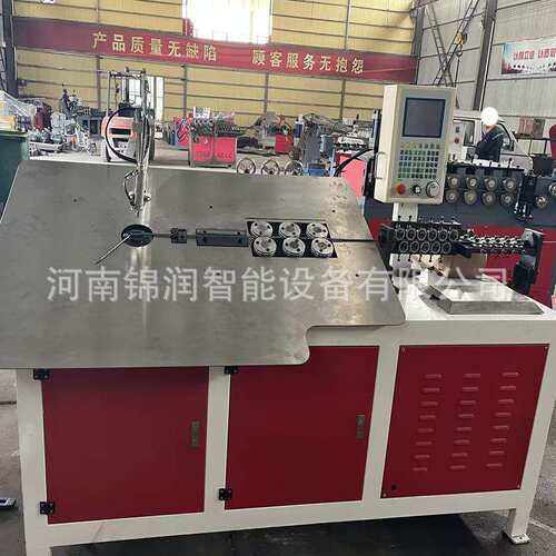 2d折弯机数控弯线机钢丝挂钩拉篮养殖笼线材铁丝成型机智能数控