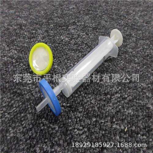 水相针式过滤器 水系过滤头直径25mm 孔径0.22um 整盒100个/盒
