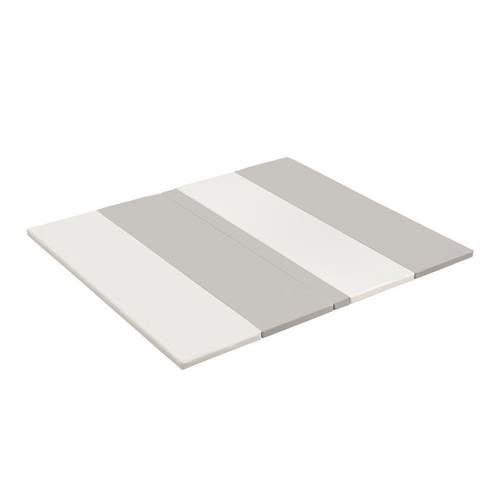 爬爬垫宝宝折叠款加厚4cm无缝儿童地垫无毒无味耐脏婴幼儿爬行垫