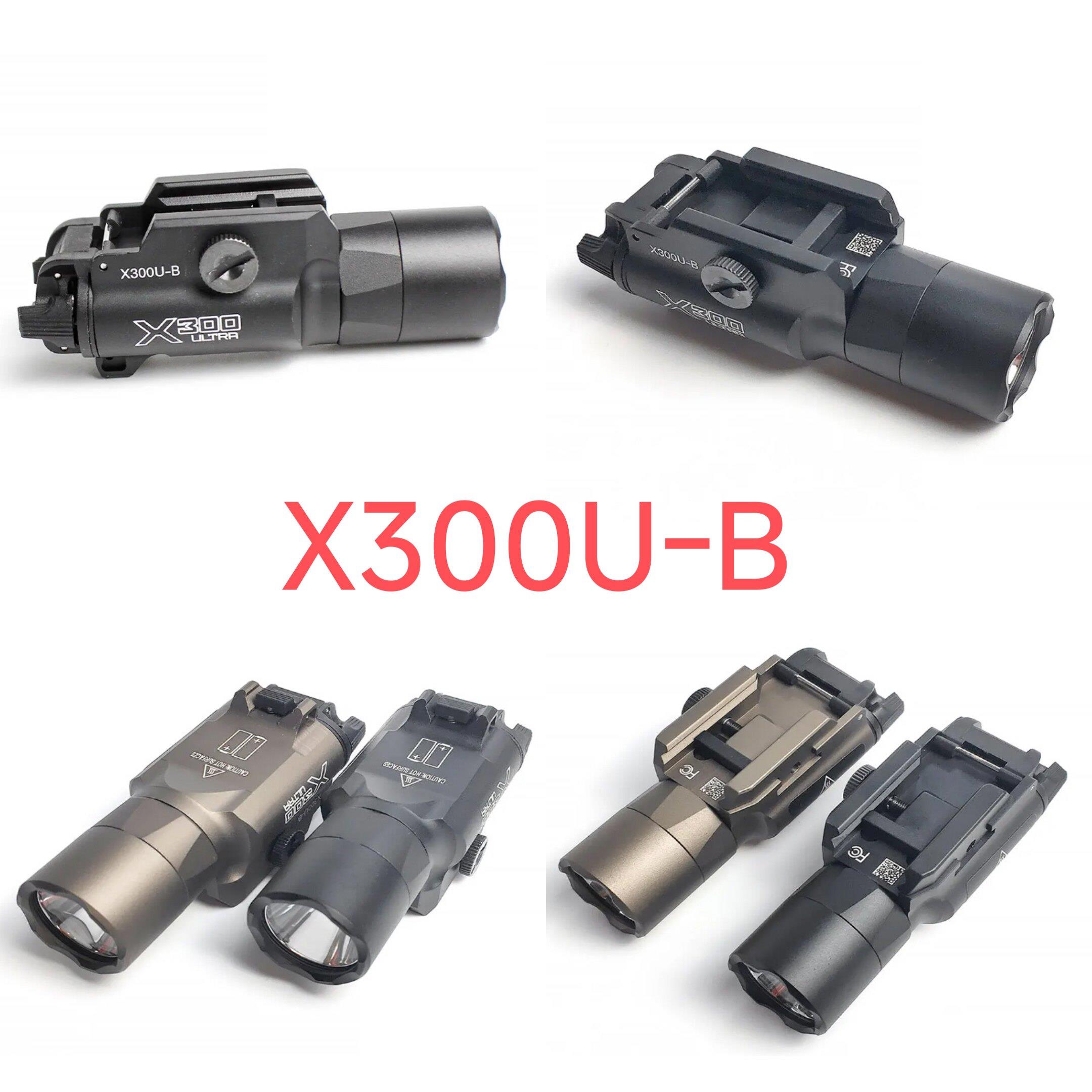 Sotac X300U-B 下挂手电筒 强光手电筒 SF刻字 战术LED灯P1 G17 1