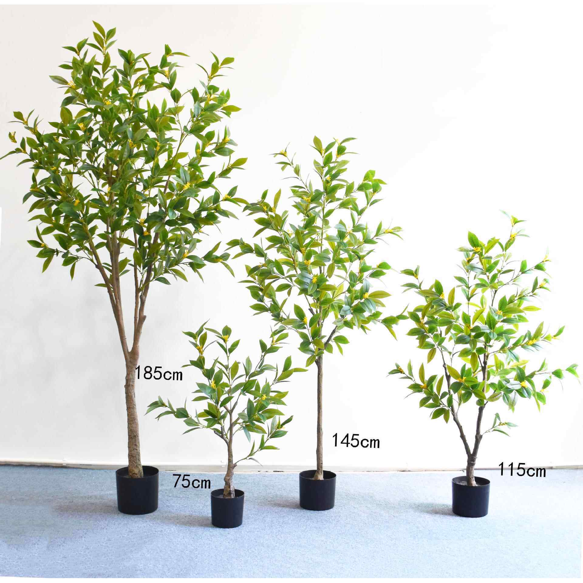 仿真月桂树室内盆栽月桂叶仿真植物办公室绿植装饰仿真树